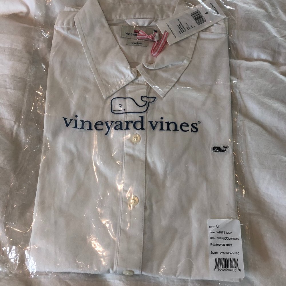 Vineyard Vines White Buttondown Shirt